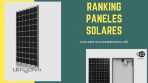 Los Mejores Paneles Solares del mercado Ranking